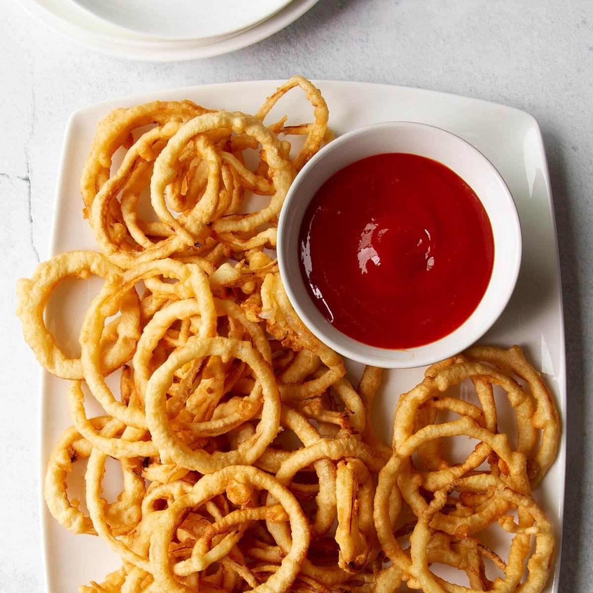 Crispy Golden Onion Rings Recipe – A Snack Time Favorite – Cook With Anna