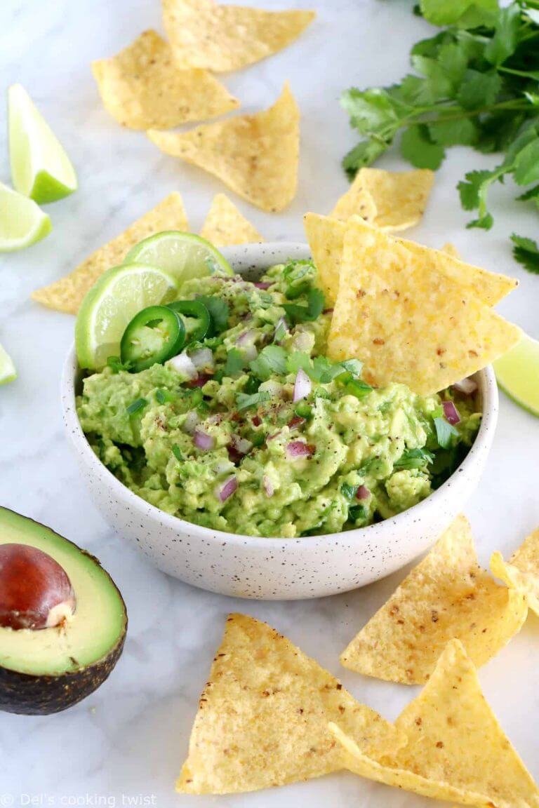 Easy and Authentic Guacamole Recipe Cook With Anna