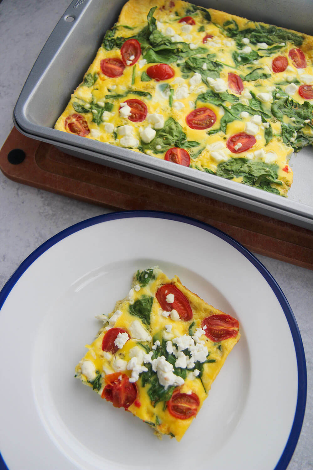 Recipe: Easy Spinach and Goat Cheese Frittata - Perfect for Brunch ...